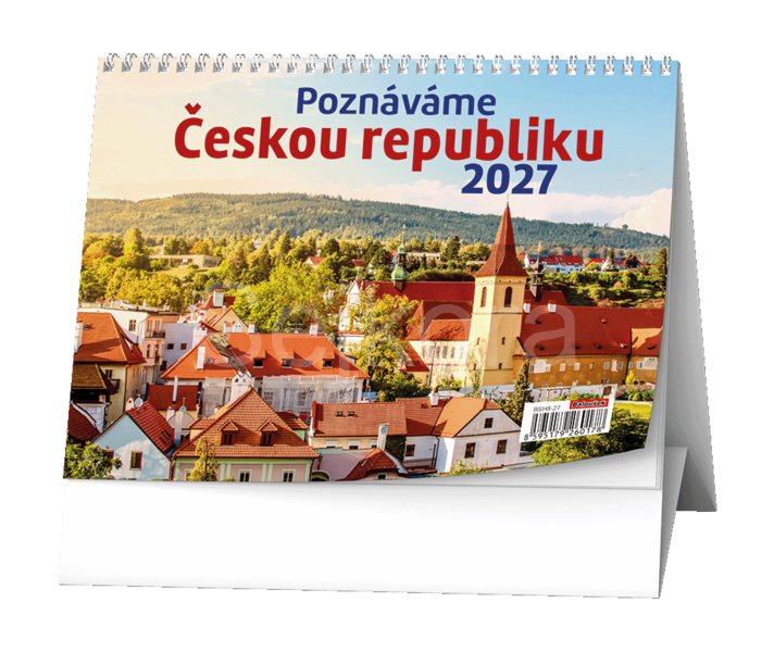 Stolní kalendář - Poznáváme Českou republiku BSH8