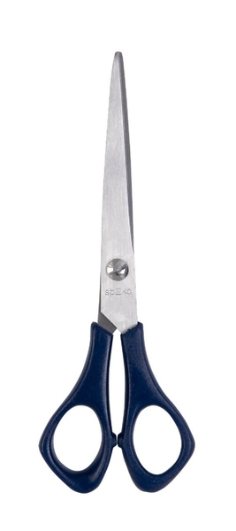 Spoko nůžky kancelářské Economy, 16 cm, symetrické, tmavě modré S0542