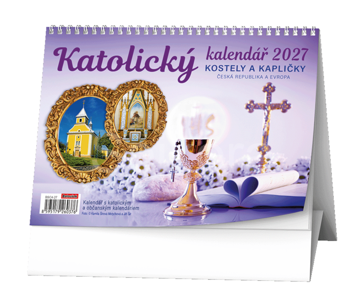 Stolní kalendář - Katolický kalendář /kostely a kapličky/ BSC4