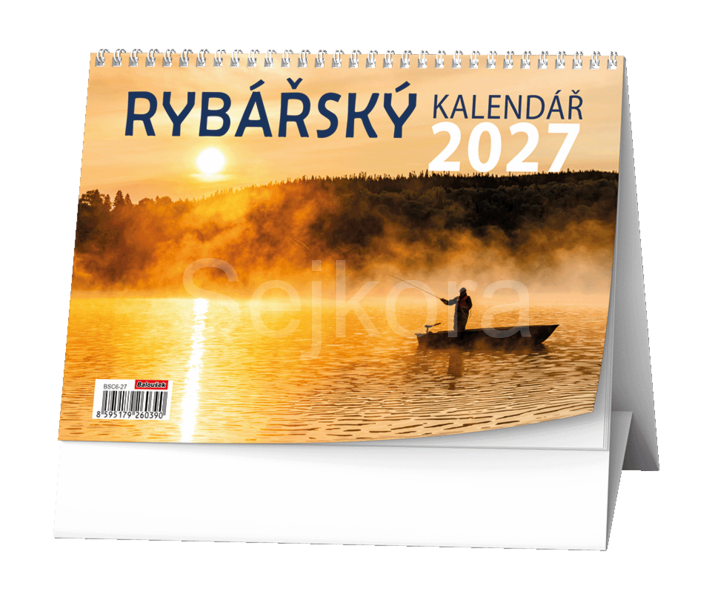 Stolní kalendář - Rybářský kalendář BSC6